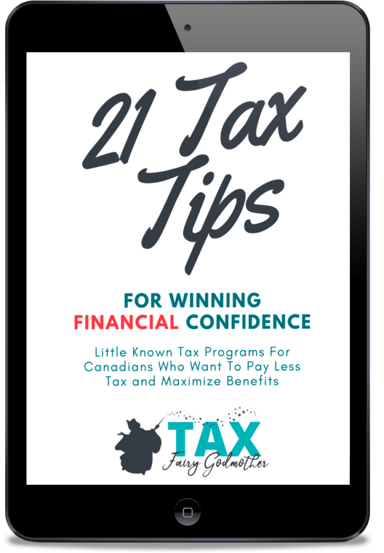 Blog - 21 Tax Tips on Ipad Mock up